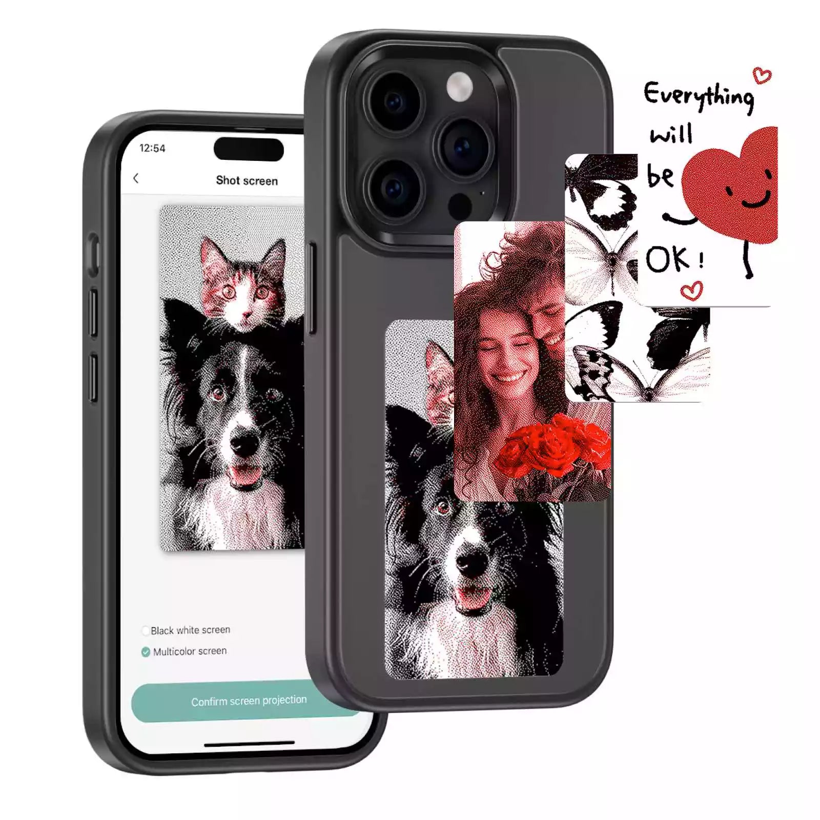 xCool InkPlay Smart E-Ink Photo Phone Case