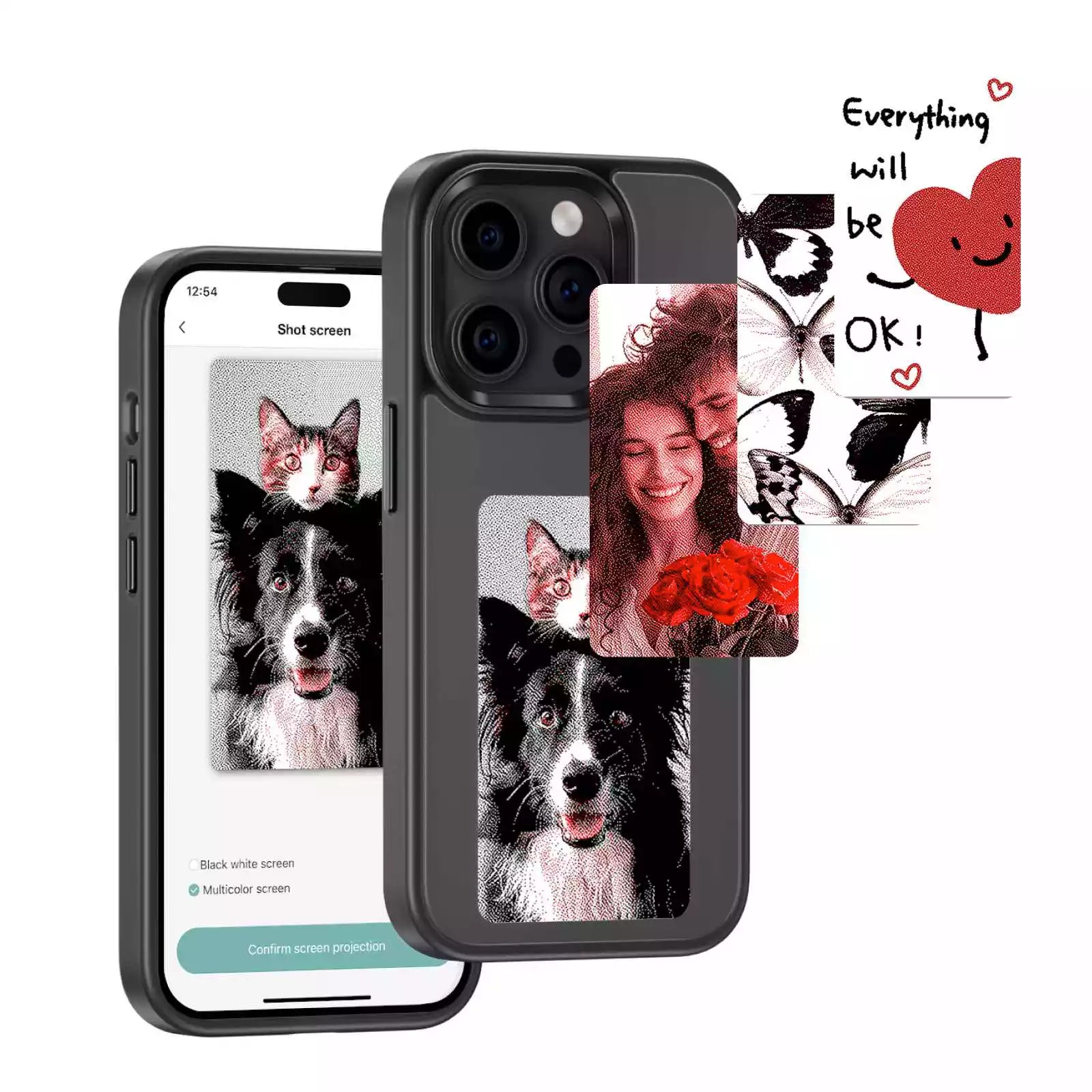 xCool InkPlay Smart E-Ink Photo Phone Case