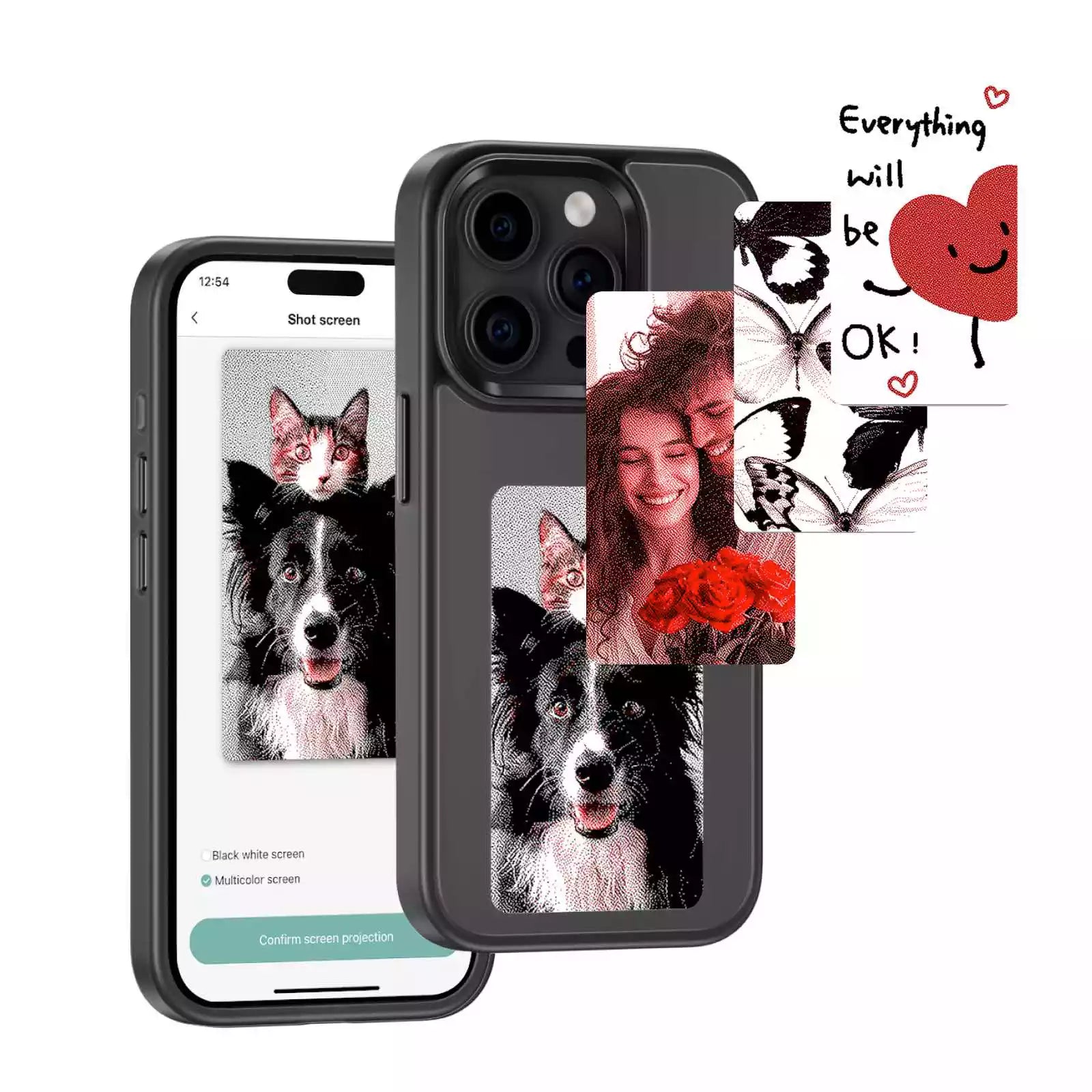 xCool InkPlay Smart E-Ink Photo Phone Case