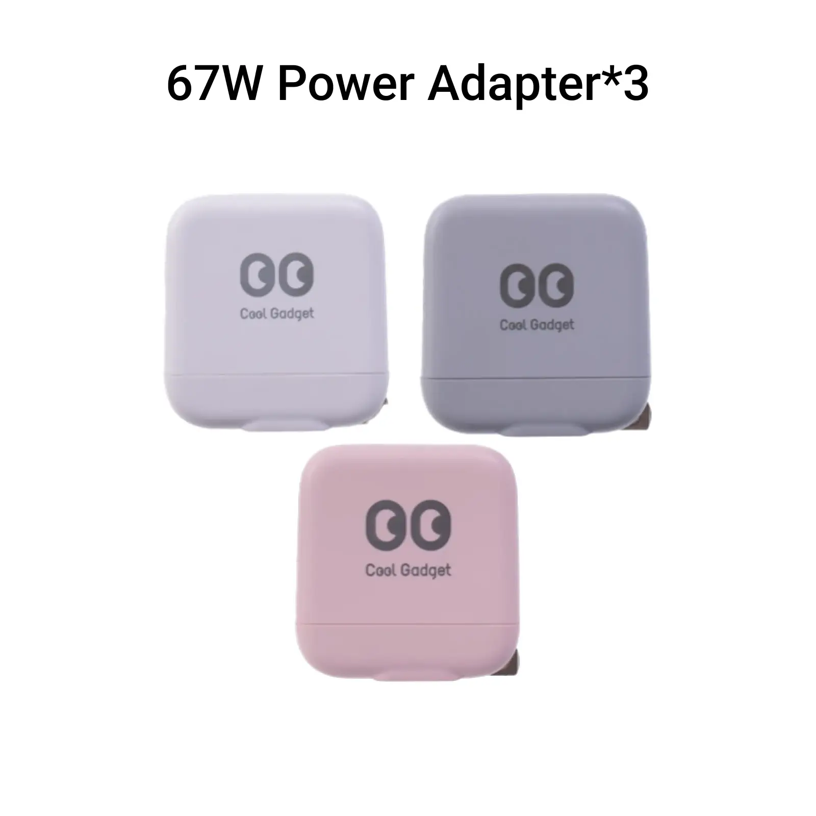 67W USB-C Power Adapter Dual Port