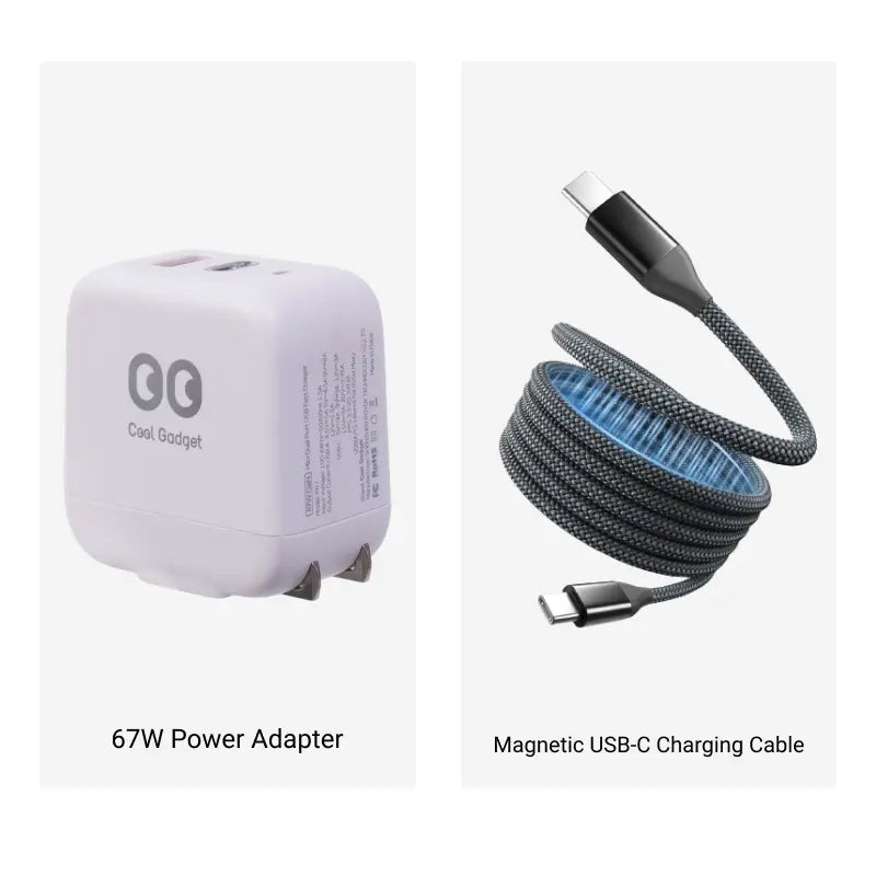 67W USB-C Power Adapter Dual Port