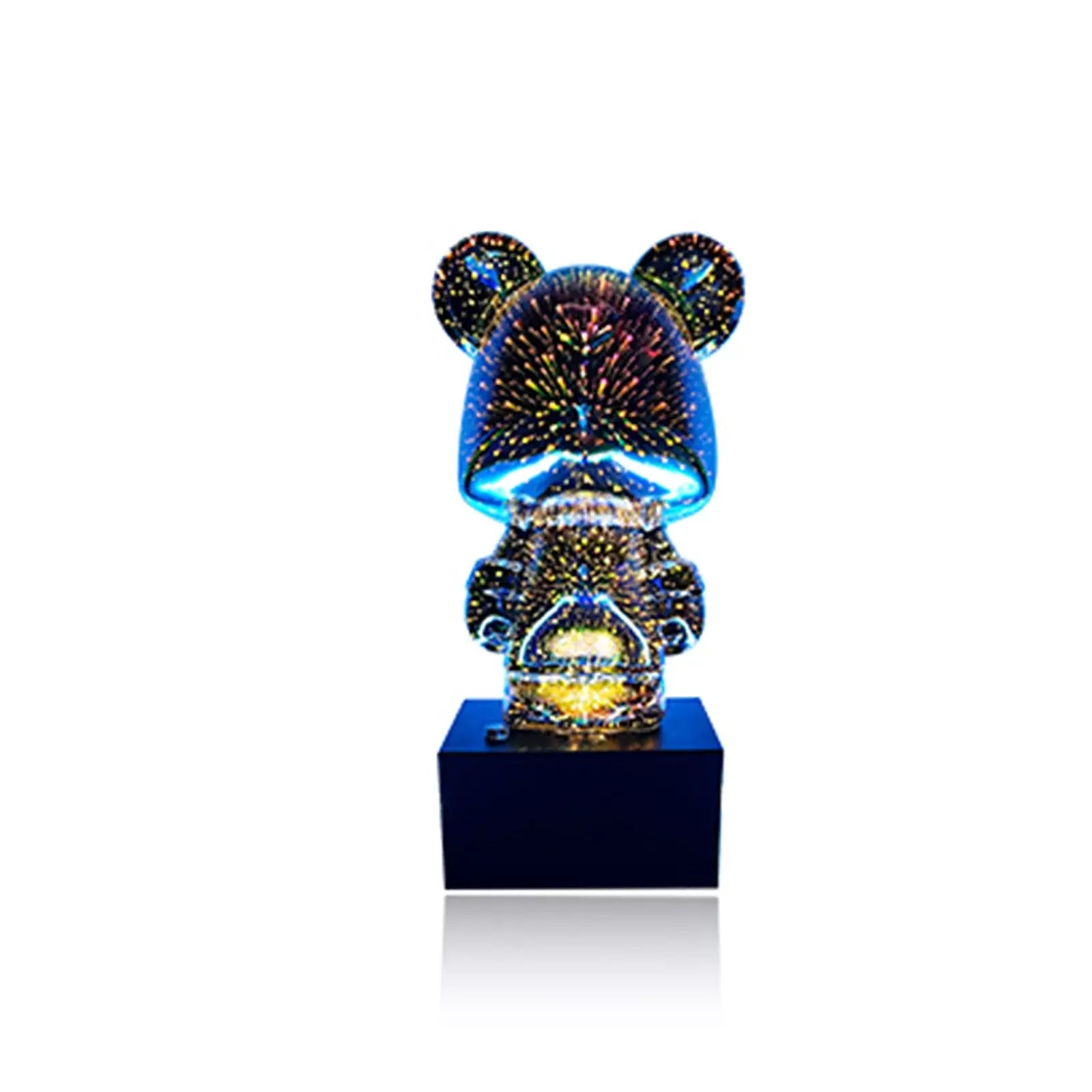 3D Firework Bear LED Night Light Christmas gift