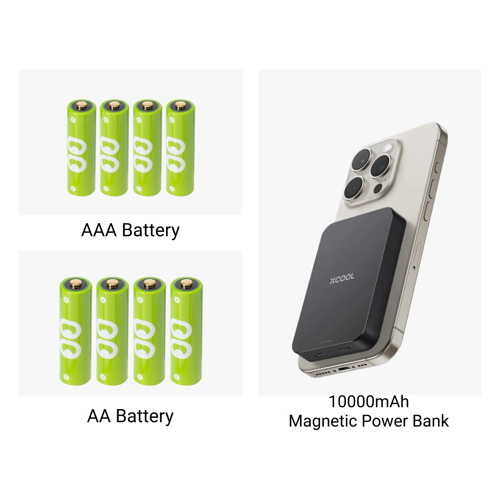 AA/AAA Type-C Rechargeable Li-ion Battery