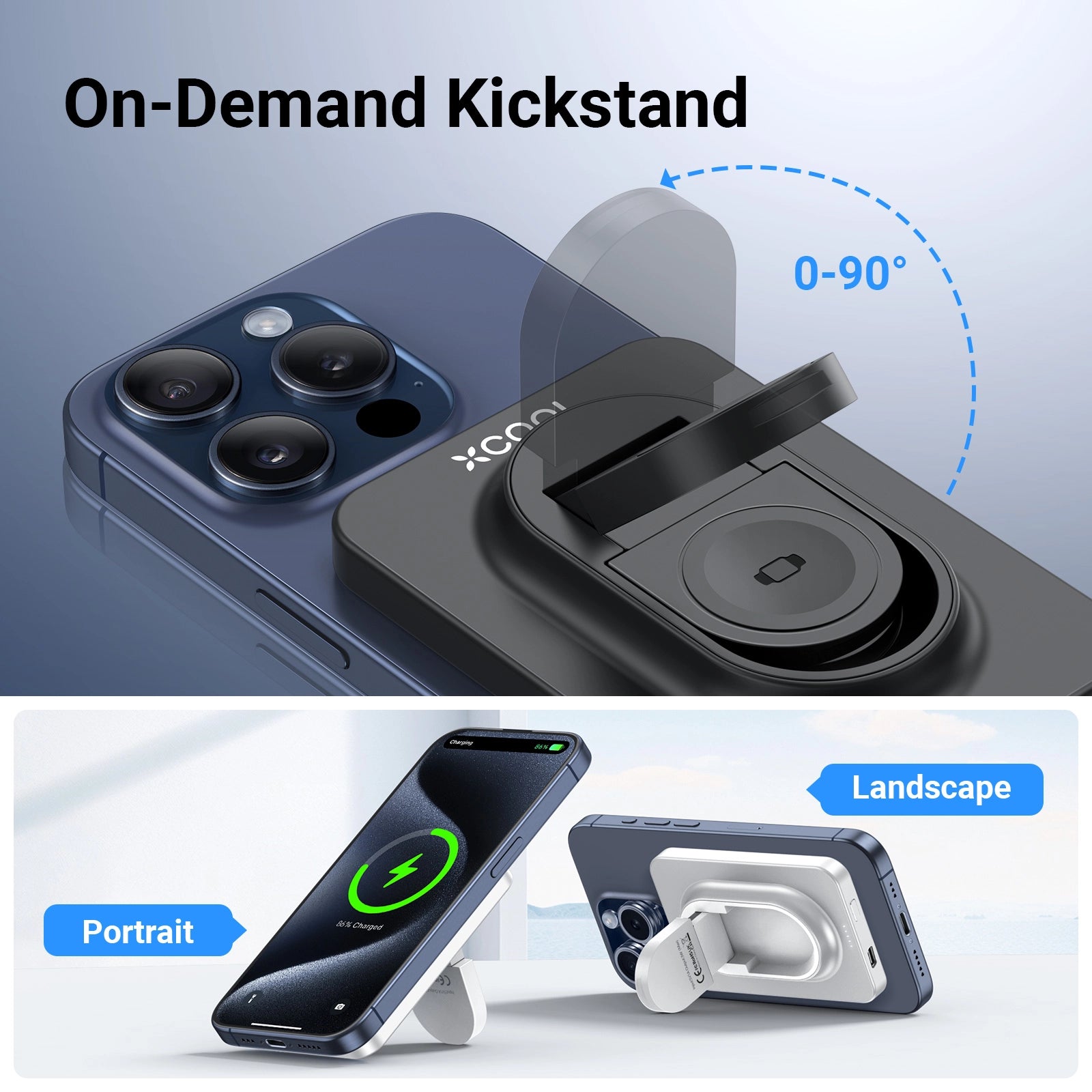 xCool-SnapStan-3-in-1-Wireless-Power-Bank-with-Apple-Watch-Charger&Kickstand