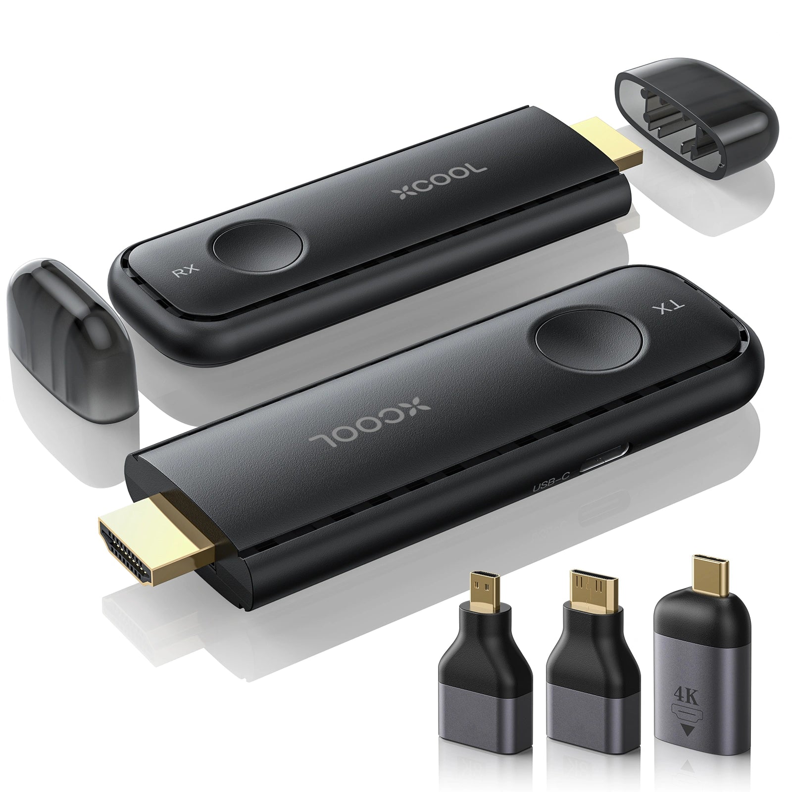 xCool-PlugNCast™-Wireless-Transmitter-and-Receiver,-Casting-Device-for-TV/Monitor