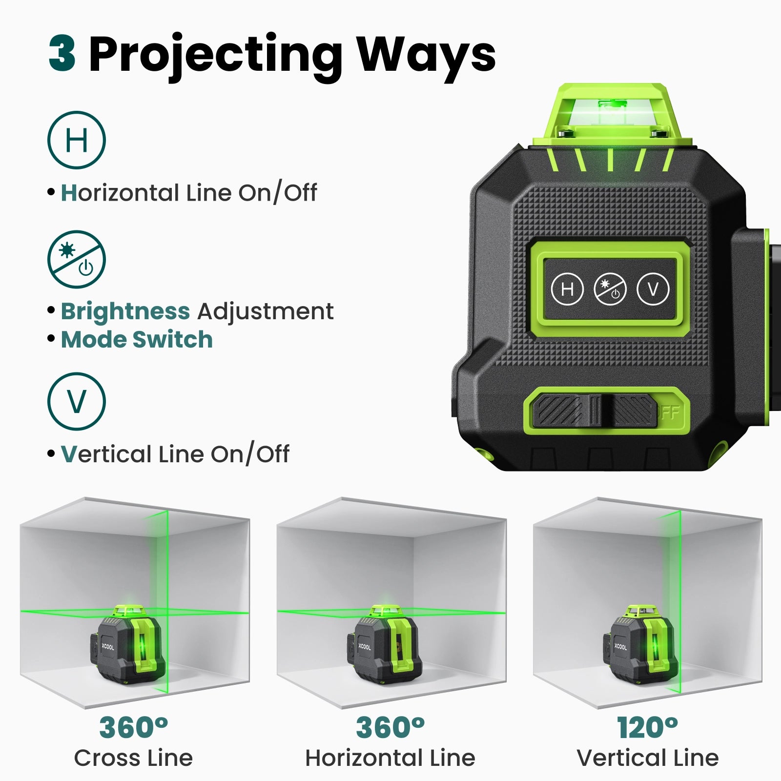 xCool-Brillaser-360-Self-Leveling-Laser-Level