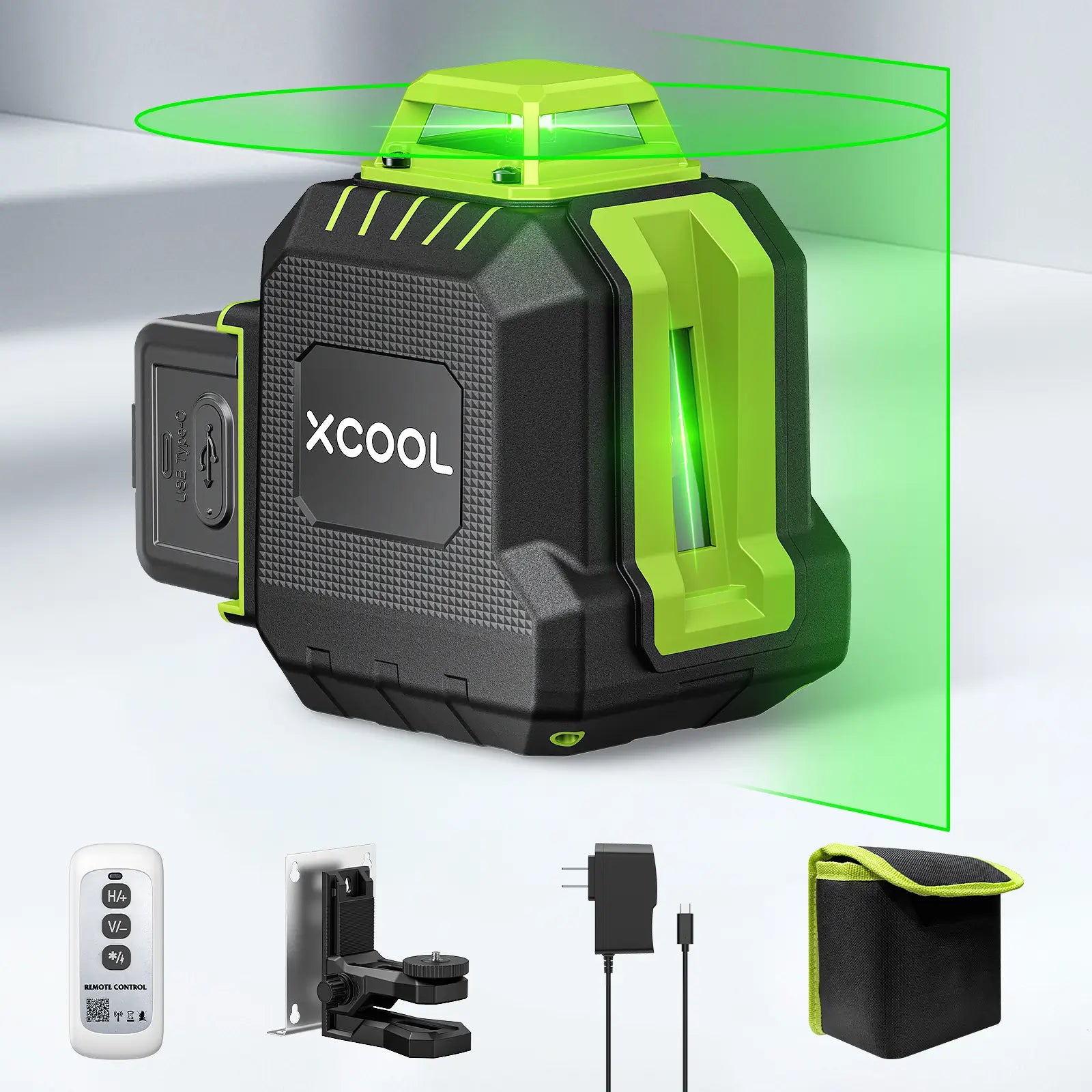 xCool Brillaser 360° Self-Leveling Laser Level