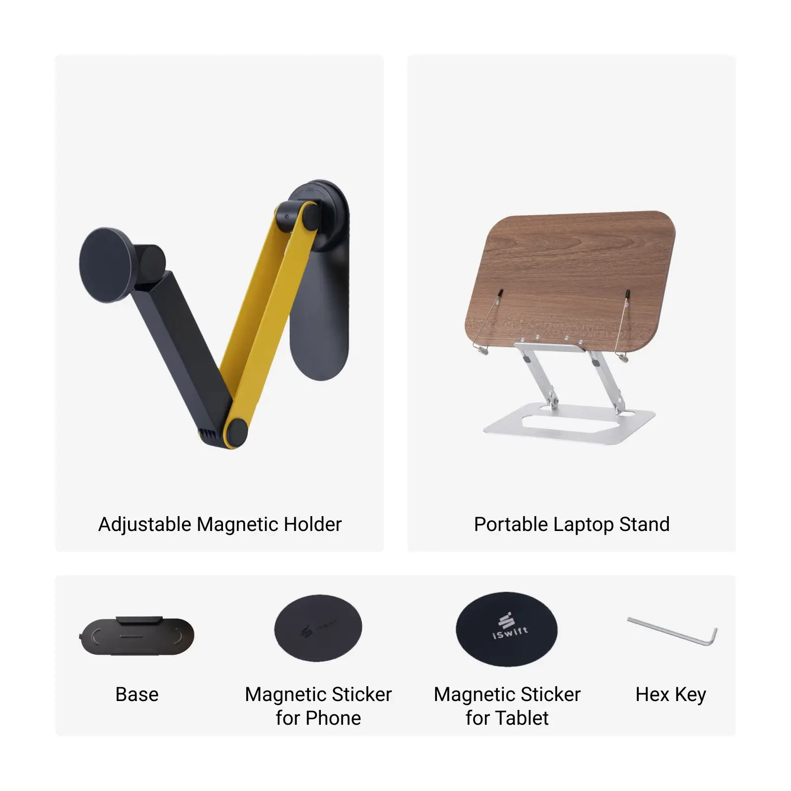 Adjustable Magnetic Phone&Tablet Holder Cool Gadget