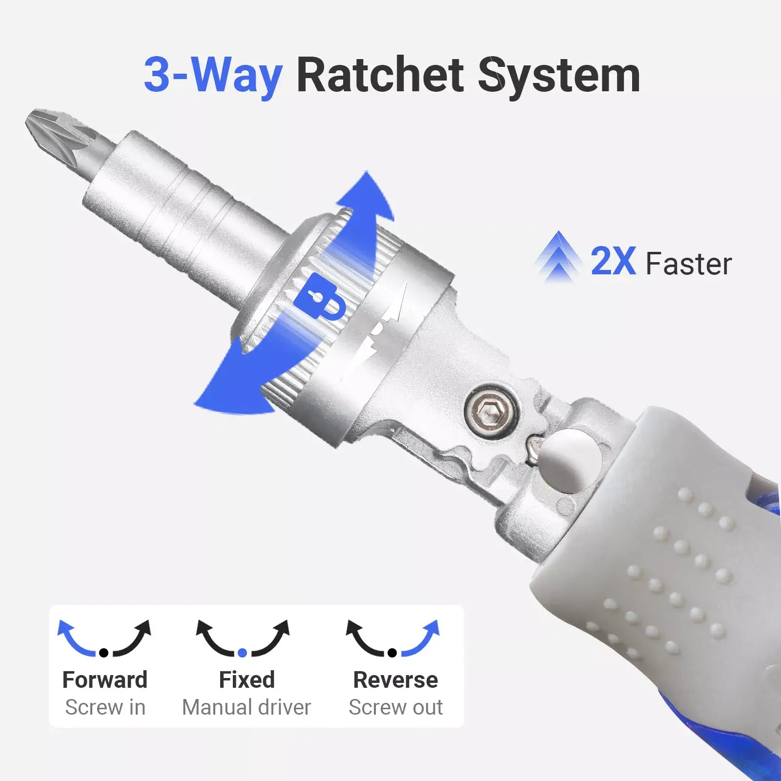 xCool 14-in-1 Multi-Bit Magnetic Ratchet Screwdriver Set