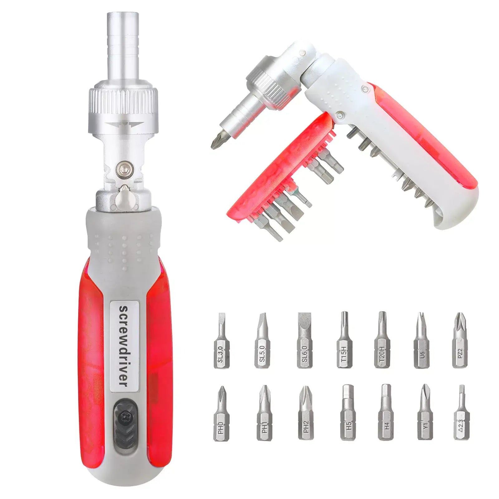 xCool 14-in-1 Multi-Bit Magnetic Ratchet Screwdriver Set