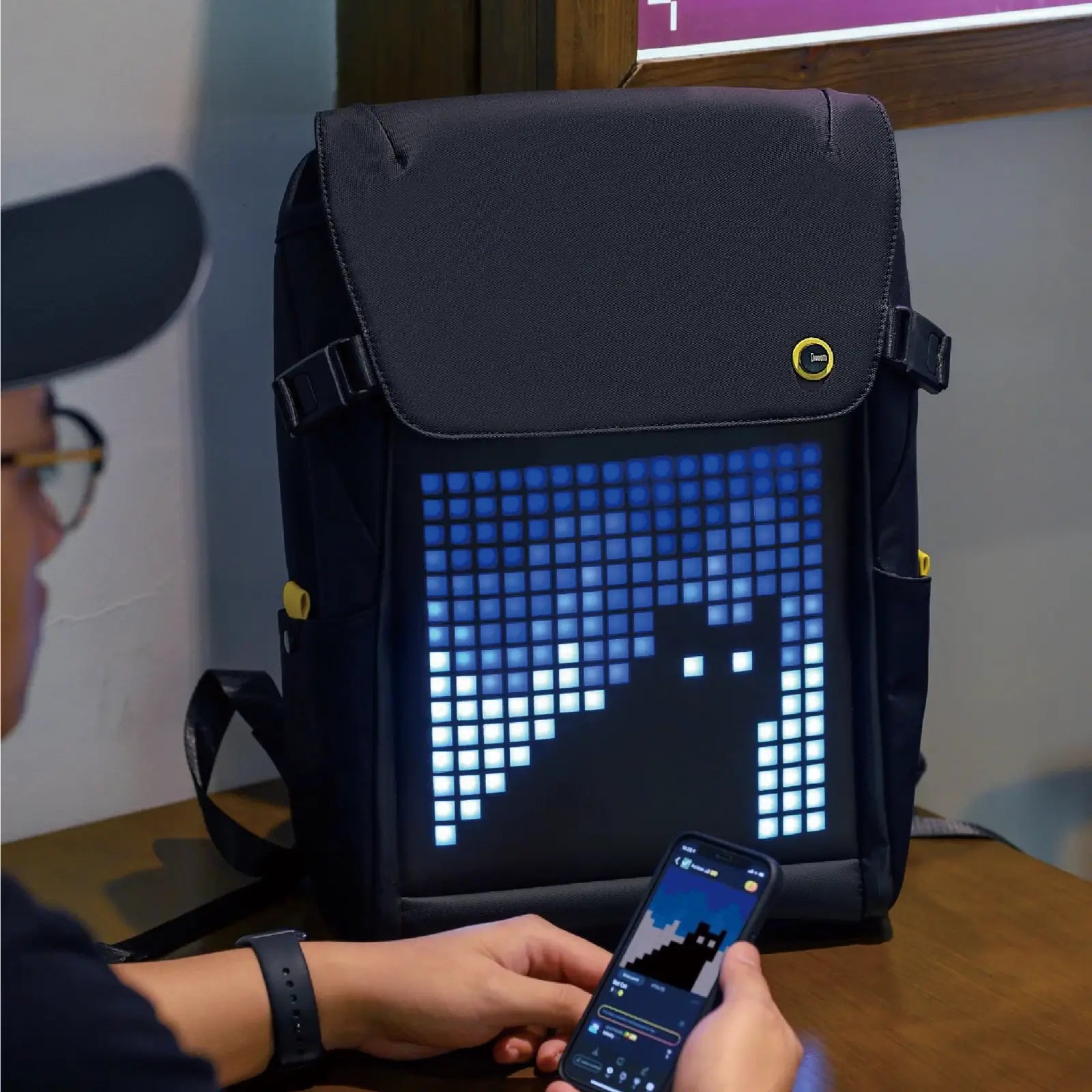 Pixel Lighting Backpack