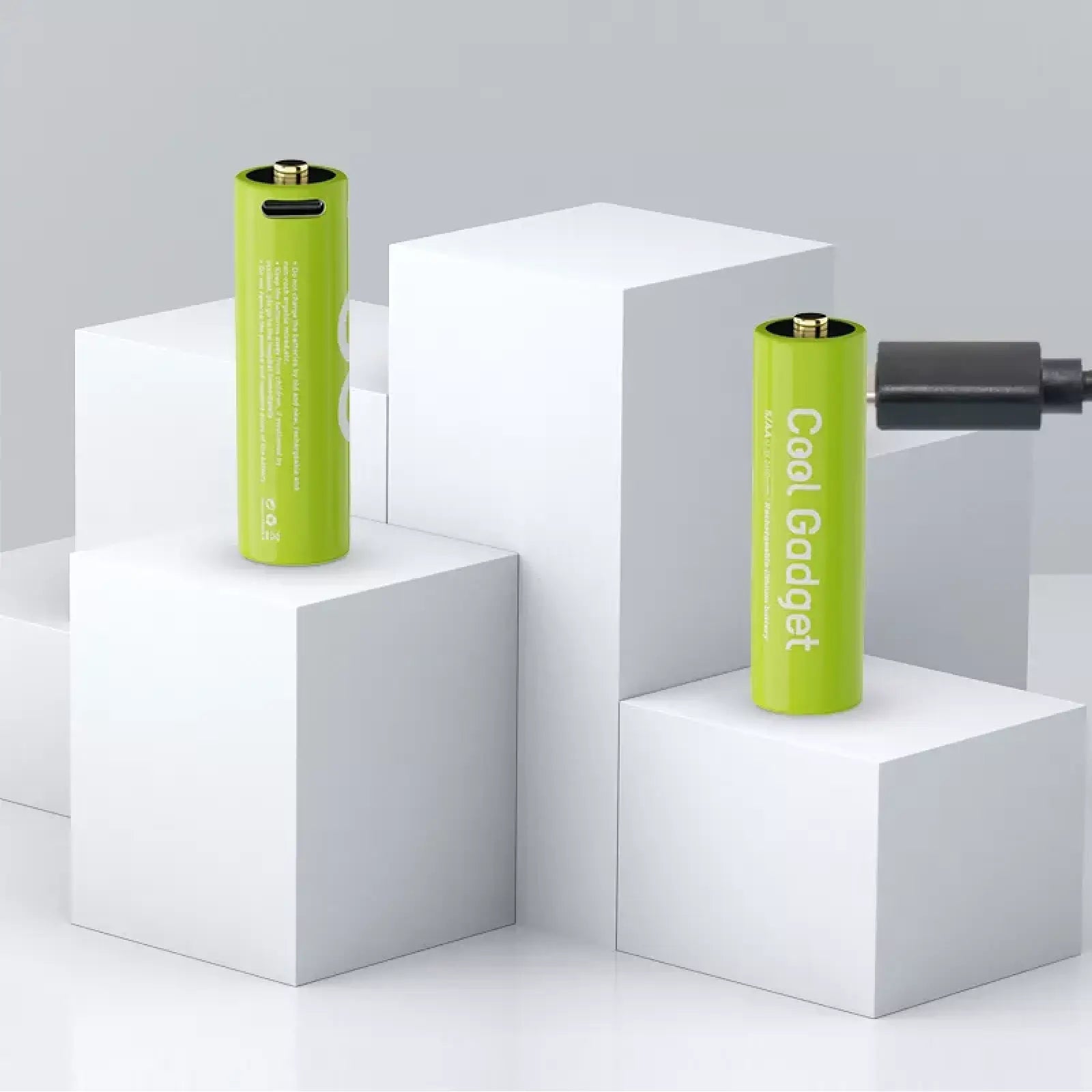 AA/AAA Type-C Rechargeable Li-ion Battery Cool Gadget