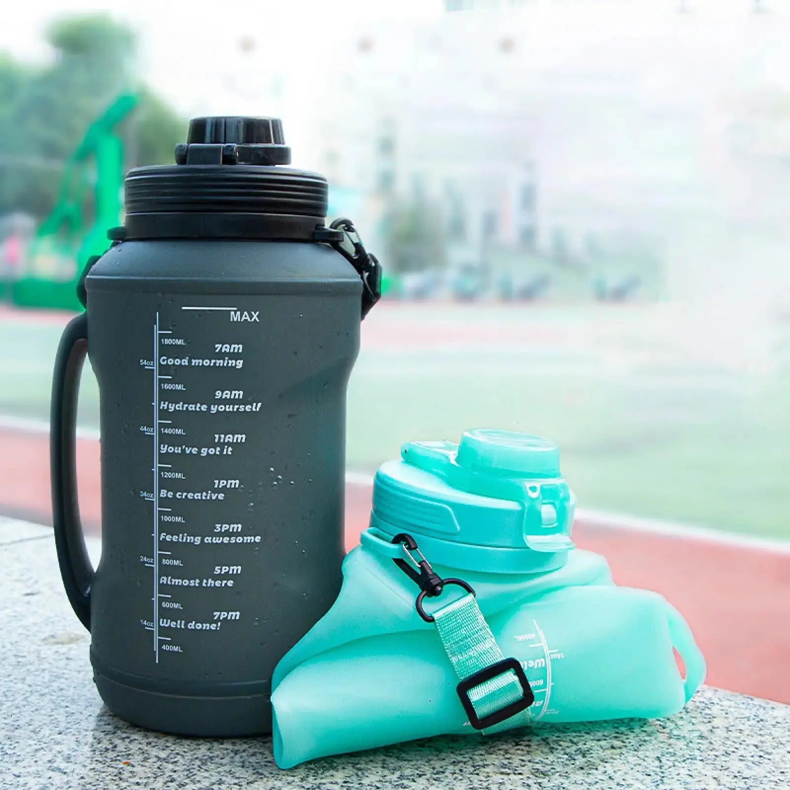 Collapsible Large Capacity Travel Water Bottle Cool Gadget