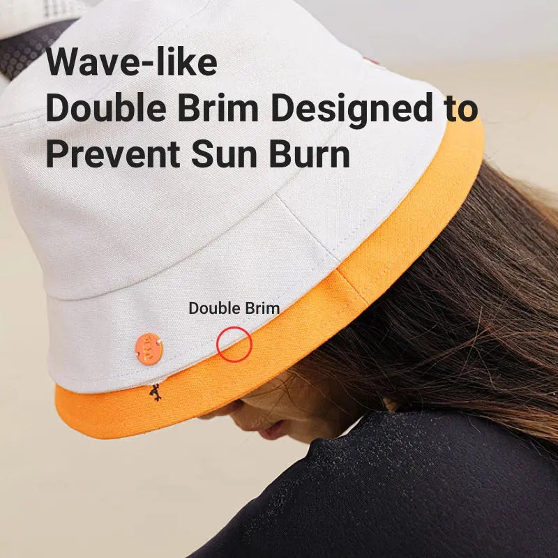 Double Brim Unisex Bucket Hat Cool Gadget