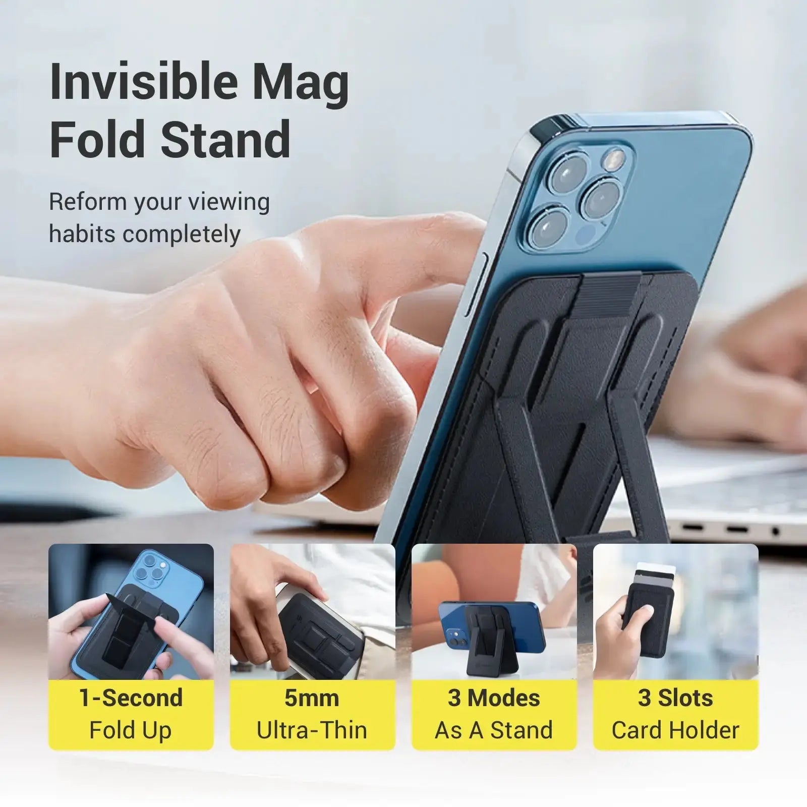 Magnetic Phone Stand Cool Gadget