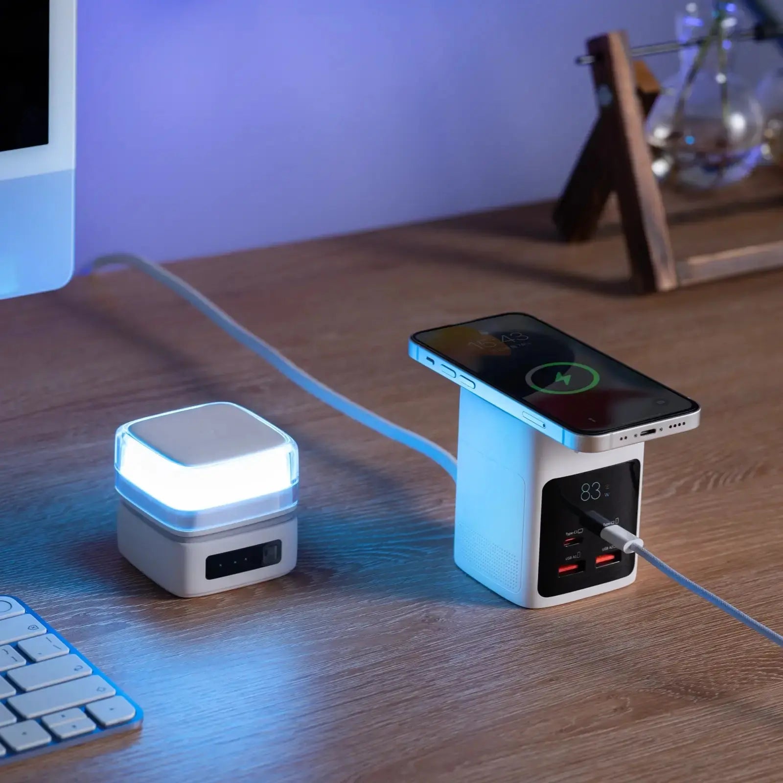 Modular Wireless Charging Station Cool Gadget