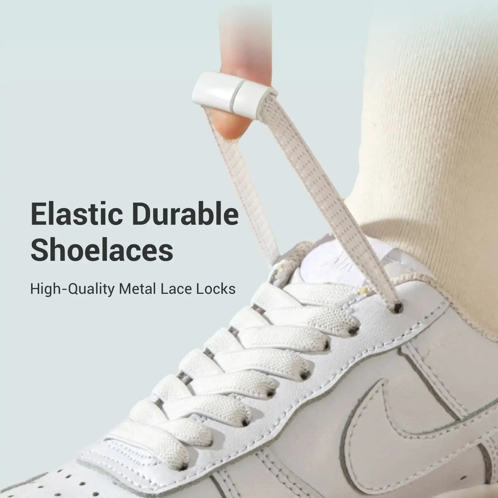 No Tie Shoelace Replacement With Magnetic Lace Lock 8 Pairs Cool Gadget